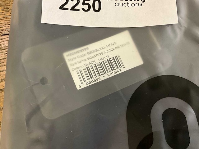 Megmeister signature heren winter bib tights - xl - afbeelding 2 van  10