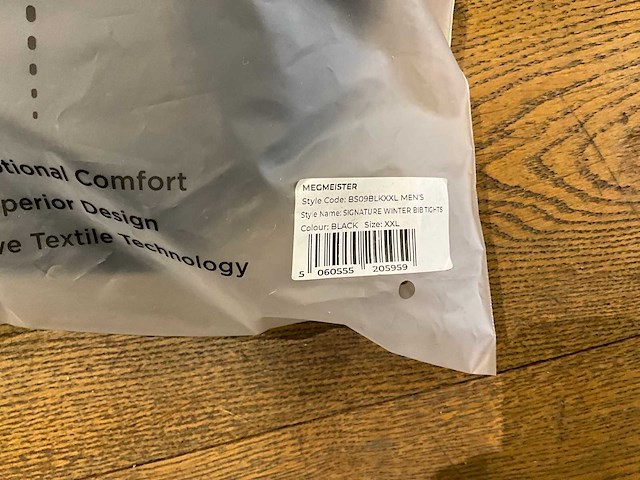 Megmeister signature heren winter bib tights - xxl - afbeelding 9 van  9