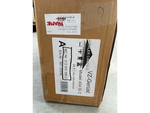 Mehler bellavista voortent frame - afbeelding 3 van  3