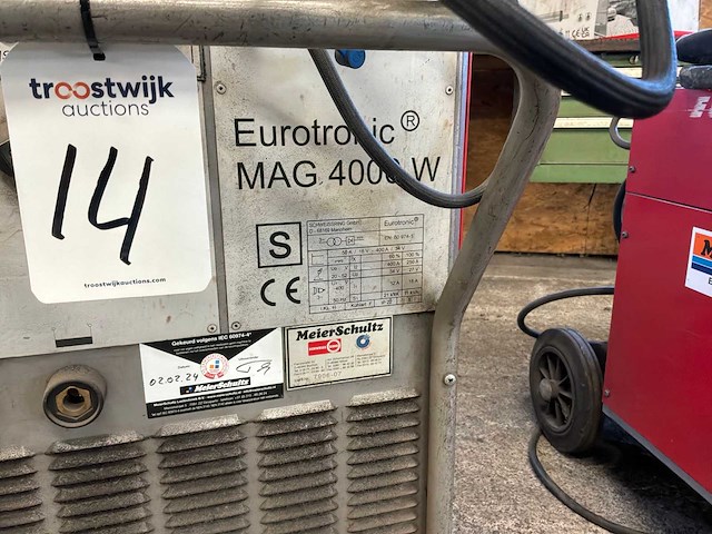 Meierschultz mag4000w lasmachines - afbeelding 4 van  7