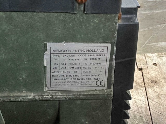 Meijco elektro holland ek 2 las stoomgenerator - afbeelding 4 van  6