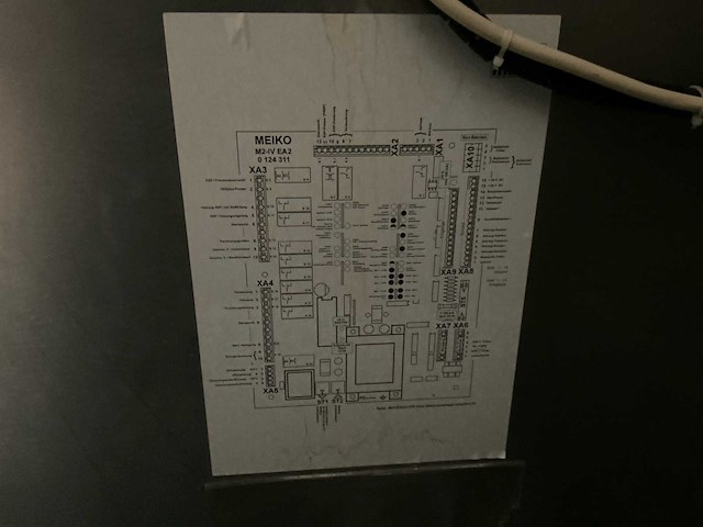 Meiko - ba 521 pha-2s / css top (azp 80 lijn) - bandvaatwasser / doorkorf vaatwasinstallatie - afbeelding 3 van  20