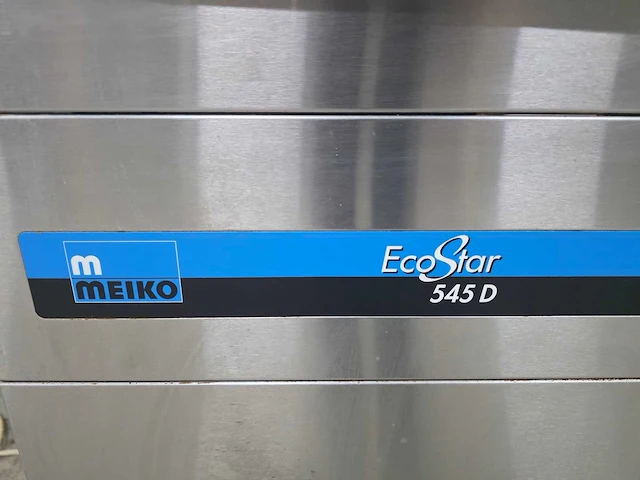 Meiko - ecostar 545d - rvs korvenvaatwasmachine met zeepdoseersysteem - afbeelding 4 van  10
