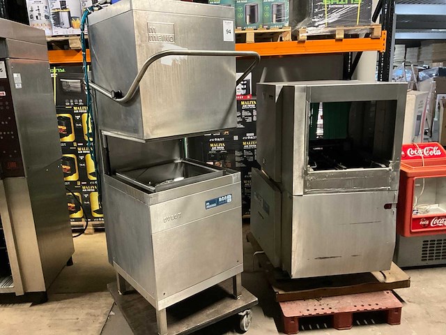 Meiko dv80t & k160 korvenvaatwasmachine - afbeelding 1 van  11