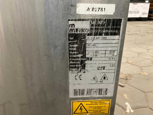 Meiko fv-40.2 vaatwasser - afbeelding 6 van  7