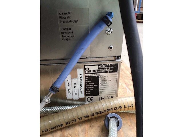 Meiko korvenvaatwasmachine - afbeelding 9 van  9