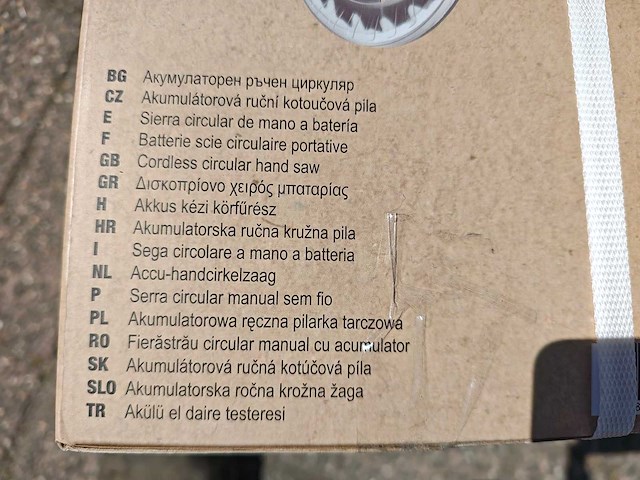 Meister - aks20vp - accu cirkelzaagmachine - afbeelding 4 van  4