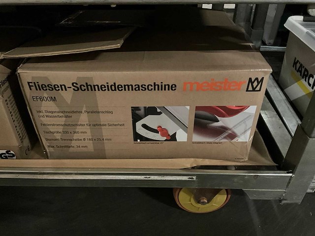 Meister - ef600m - tegelsnijapparaat (3x) - afbeelding 3 van  4
