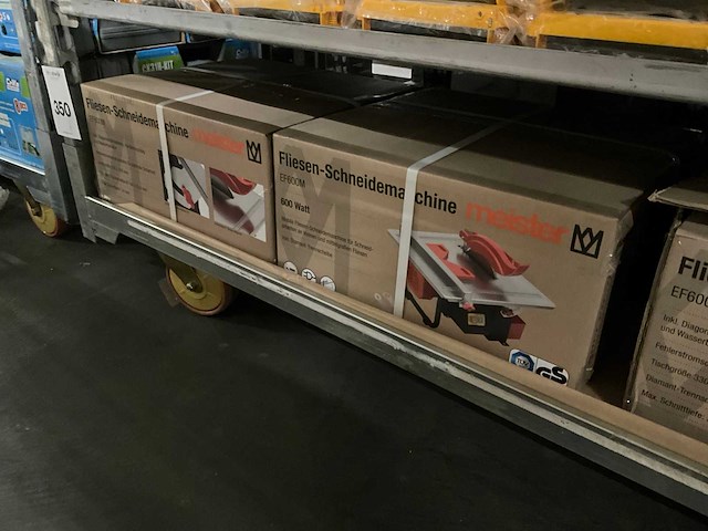 Meister - ef600m - tegelsnijapparaat (3x) - afbeelding 4 van  4