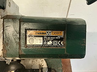 Meister craft mgs 800 afkortcirkelzaagmachine op frame - afbeelding 4 van  7