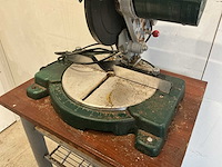 Meister craft mgs 800 afkortcirkelzaagmachine op frame - afbeelding 5 van  7
