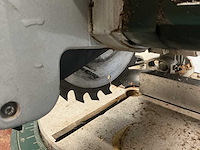 Meister craft mgs 800 afkortcirkelzaagmachine op frame - afbeelding 6 van  7