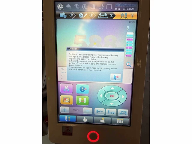 Meistergram gem 1502-tc borduurmachine - afbeelding 7 van  12