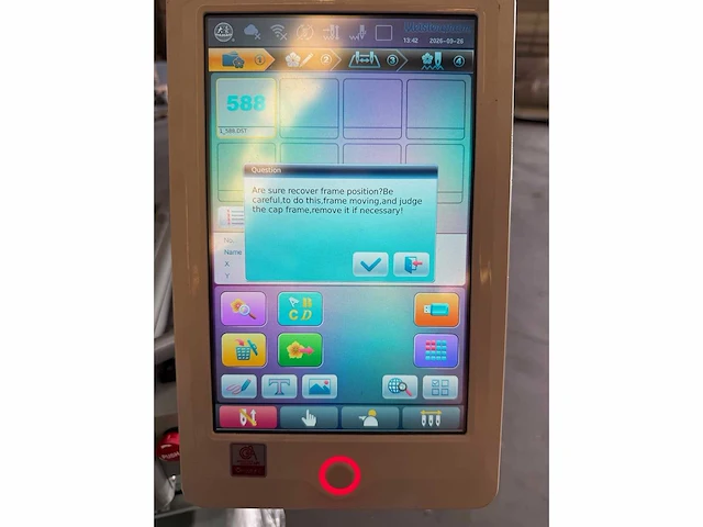 Meistergram gem 1502-tc borduurmachine - afbeelding 3 van  12