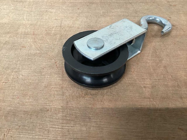 Mejawa katrol met haak, verzinkt (47x) - afbeelding 2 van  3