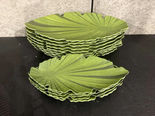 Melamine bord (14x) - afbeelding 1 van  3