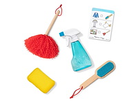 Melissa & doug houten speelgoed schoonmaakset spin & span - afbeelding 4 van  4