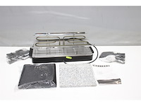 Melissa raclette grill met halve steen zwart - afbeelding 4 van  5