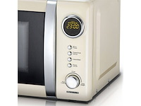 Melissa retro magnetron 20 l creme - afbeelding 3 van  4