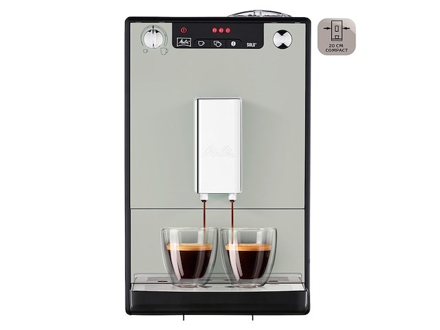 Melitta caffeo solo sandy e950877 volautomatische espressomachine grijs - afbeelding 2 van  4