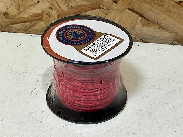 Melkmeisje metselkoord rood 50m (36x) - afbeelding 1 van  6