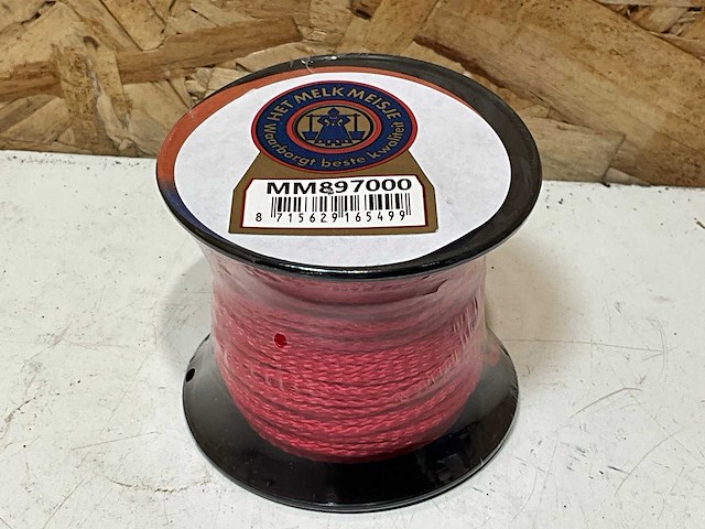Melkmeisje metselkoord rood 50m (36x) - afbeelding 2 van  6