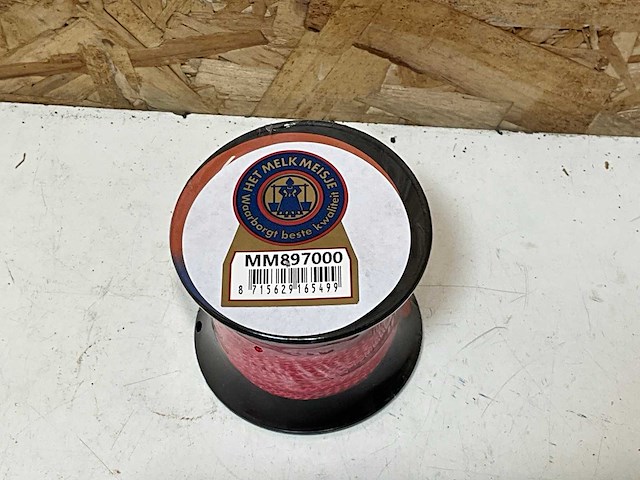 Melkmeisje metselkoord rood 50m (36x) - afbeelding 3 van  6