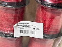 Melkmeisje metselkoord rood 50m (36x) - afbeelding 6 van  6