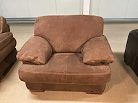 Melle leren fauteuil - afbeelding 2 van  10