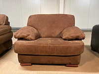 Melle leren fauteuil - afbeelding 6 van  10