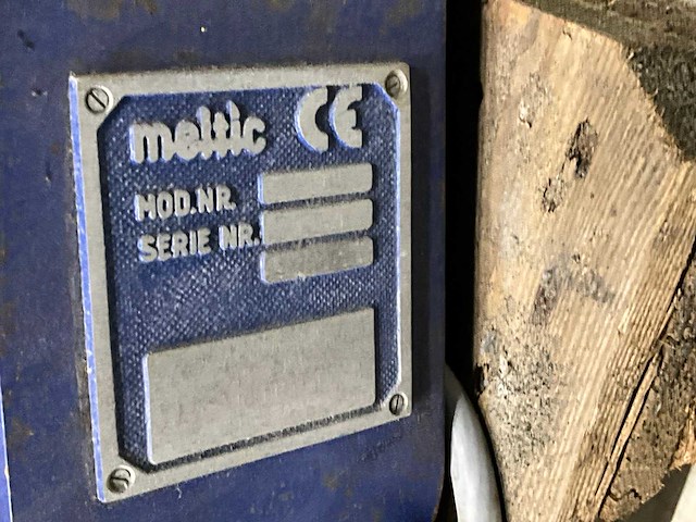 Meltic 280 granuleermachine - afbeelding 4 van  4