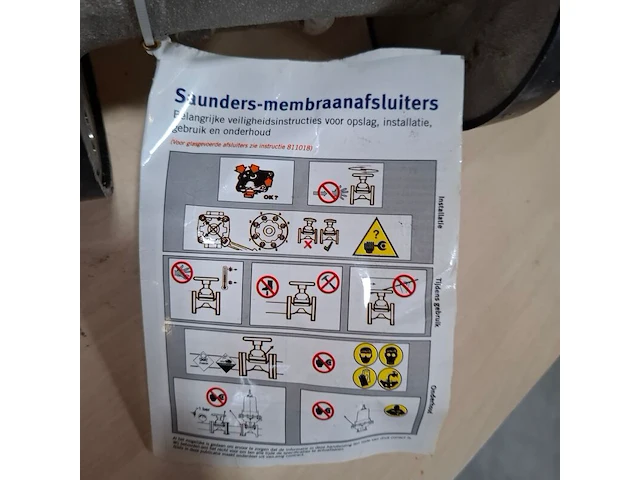 Membraamafsluiter saunders - afbeelding 6 van  6