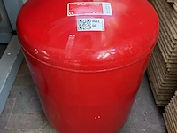 Membraanexpansievat, flamco, flexcon 110/0,5, rood, rood | 0,5 bar voordruk