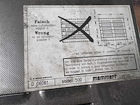 Memmert - ule 500 - vacuum drying oven - afbeelding 2 van  4