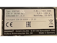 Memmert ich750l klimaatkamer - afbeelding 6 van  6