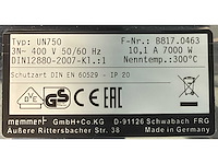 Memmert un750 laboratoriumoven - afbeelding 2 van  2