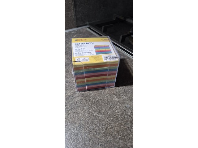 Memo box 800 vel 9x9 cm aantal 1 stuks. - afbeelding 1 van  3