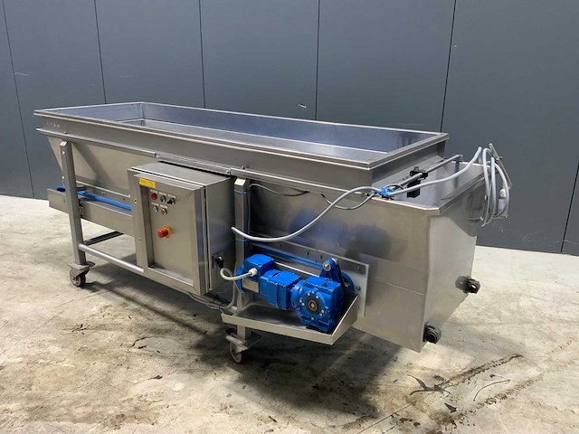 Mengbak met transportband verrijdbaar - afbeelding 2 van  5