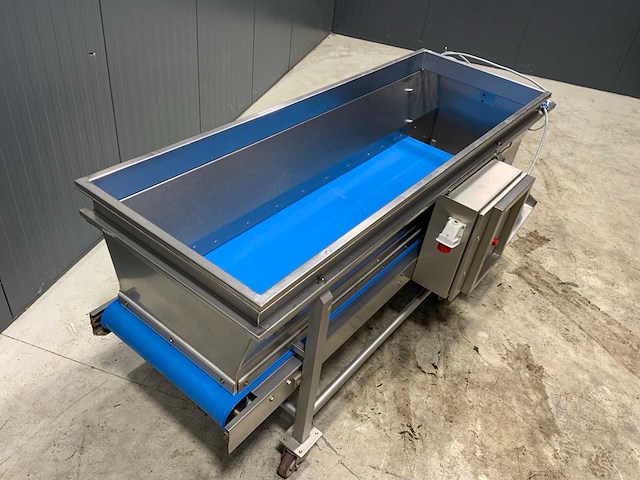 Mengbak met transportband verrijdbaar - afbeelding 5 van  5