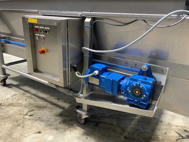 Mengbak met transportband verrijdbaar - afbeelding 3 van  3