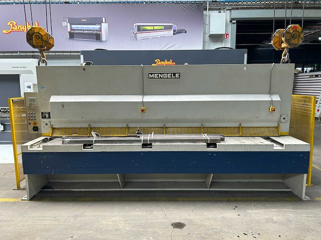 Mengele - s8-4000, 4050x8mm - cnc guillotineschaar - 1998 - afbeelding 1 van  13