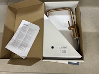 Mengkraan damixa silhouet kitchen mixer geborsteld koper. - afbeelding 1 van  2