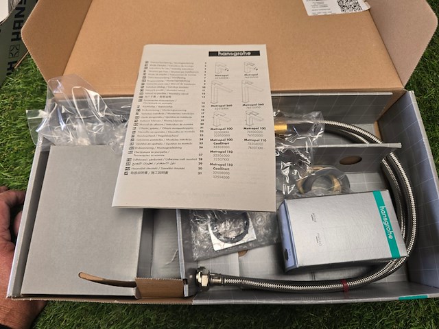 Mengkraan hansgrohe, metropol, chrome - afbeelding 6 van  7