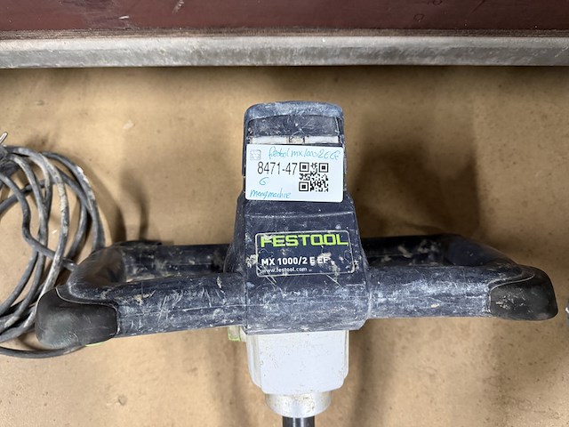 Mengmachine festool, mx 1000/2 e ef - afbeelding 4 van  5