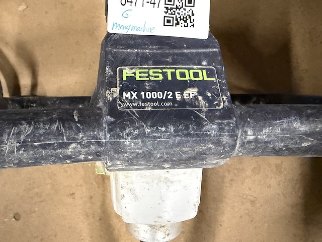 Mengmachine festool, mx 1000/2 e ef - afbeelding 5 van  5