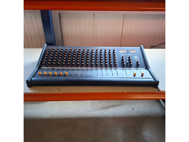 Mengpaneel, dynacord, mc1600, zwart, 1979 - afbeelding 1 van  11