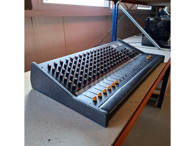 Mengpaneel, dynacord, mc1600, zwart, 1979 - afbeelding 4 van  11