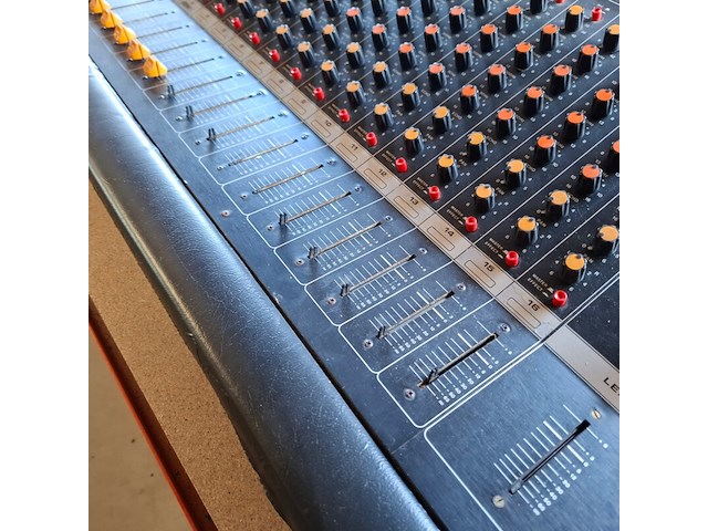 Mengpaneel, dynacord, mc1600, zwart, 1979 - afbeelding 7 van  11