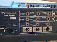 Mengpaneel, dynacord, mc1600, zwart, 1979 - afbeelding 10 van  11