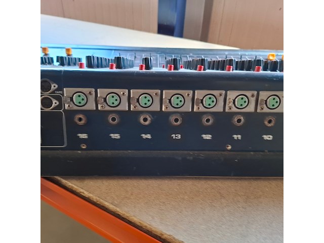 Mengpaneel, dynacord, mc1600, zwart, 1979 - afbeelding 11 van  11